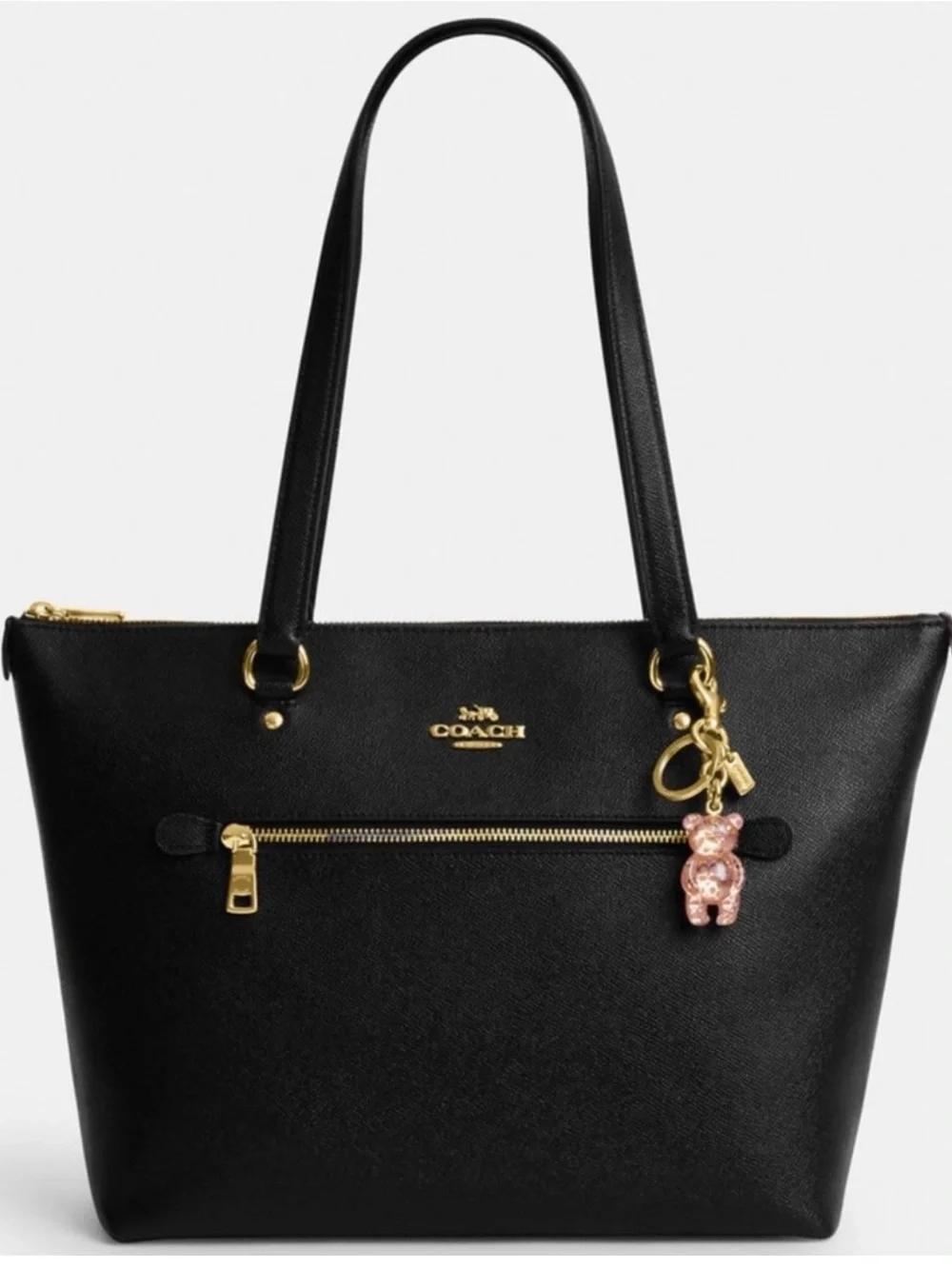 Coach NWT Gummy Bear Pink Gold Bag Charm